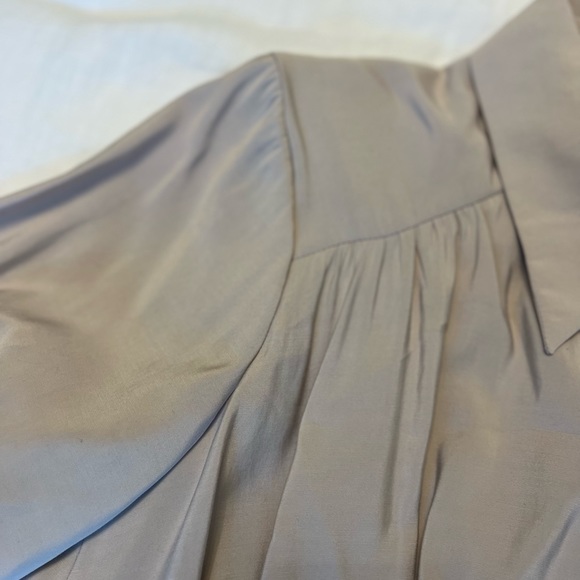 NWT ba&sh Cara Button Front Shirt Dress - Picture 4 of 6